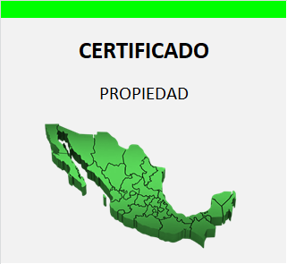 certificado de gravamenes registro publico mexico