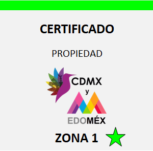 certificado de gravamenes registro publico zona 1 mexico