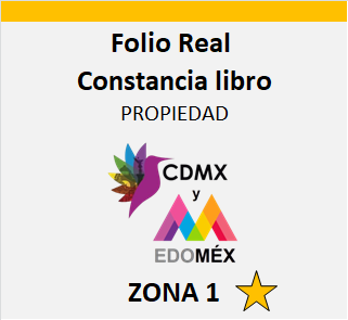 folio real registro publico zona 1 mexico