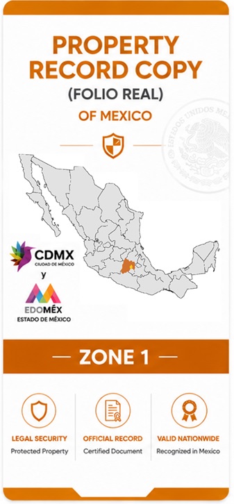 Property Record Copy Zone 1 Mexico