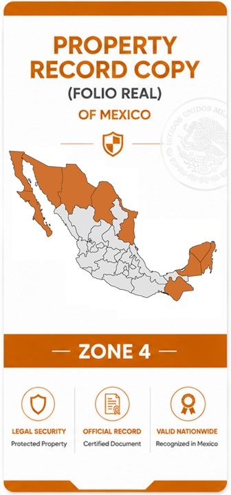 Property Record Copy Zone 4 Mexico